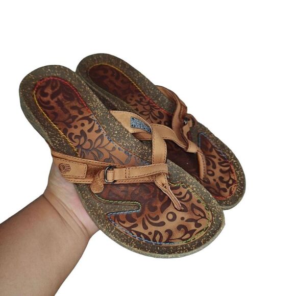 Teva Ventura Thong Leather Sandals - Picture 1 of 6
